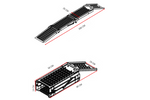 Rampă pliabilă UNITRAILER ALR005 din oțel pentru remorcă 200 cm 250 kg