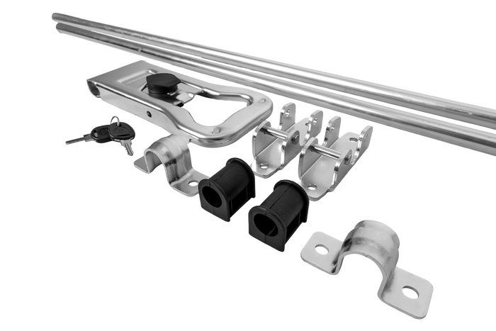 Șurub de blocare pentru remorcă container STEELPRESS ZD-03 V.3, încuietoare ușă 3000 mm