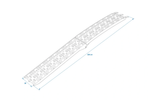 Rampe pliabile ProPlus 390096 din aluminiu pentru remorci 220 cm 680 kg set de 2