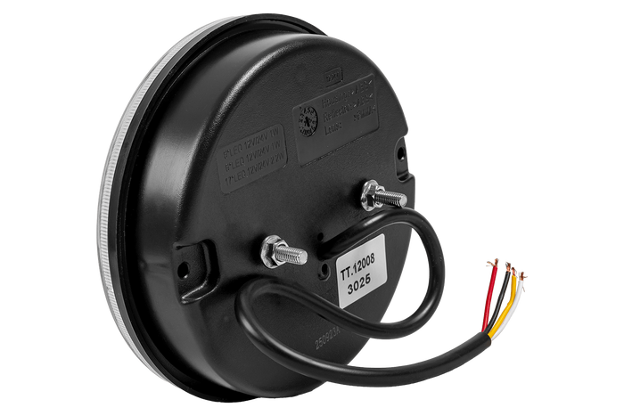 TT TECHNOLOGY TT.12008 Glo-Trac LED Lampă spate Hamburger cu 3 funcții, universală