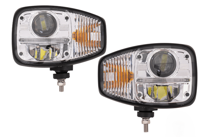 Faruri LED TT Technology TT.16611-L+TT.16611-P cu 3 funcții, 23xLED, 2350lm, stânga+dreapta, pentru JCB/Cat/Manitou/Volvo/Terex