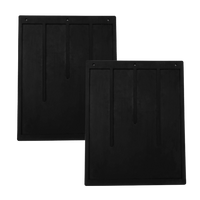 Set de două apărătoare de noroi din cauciuc UNITRAILER, capace pentru aripi 310/390 mm