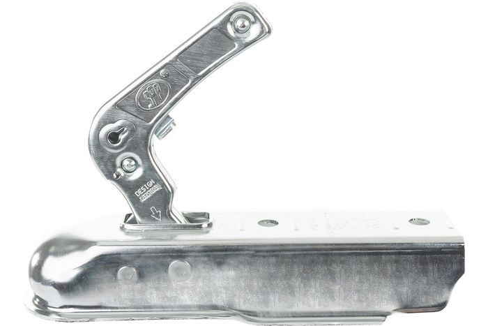 Cuplă de remorcare STEELPRESS ZSK-0750H pentru o remorcă de 750 kg cu bară de tracțiune pătrată de 50 mm