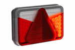 Lampă spate ASPÖCK MULTILED V cu baionetă, 8PIN, 6 funcții, stânga