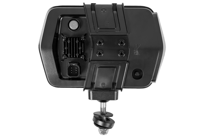 Lampă frontală LED ASPÖCK LuxLED II cu 7 funcții, 6 pini, DEUTSCH DT06-6S, dreapta