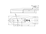Balama laterală pentru montare laterală remorcă STEELPRESS HB-01.270-02