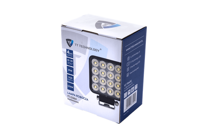 Reflector LED pentru lampă de lucru TT TECHNOLOGY TT.13364 64xLED 5120 Lm pătrat