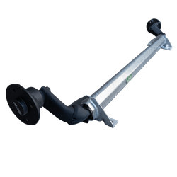 AL-KO OPTIMA axă nefrânată pentru remorcă barcă 750kg 1100mm 1530mm 4x100