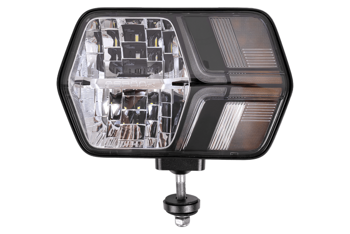 Faruri LED ASPÖCK LuxLED II cu 7 funcții, 6 pini, DEUTSCH DT06-6S stânga+dreapta