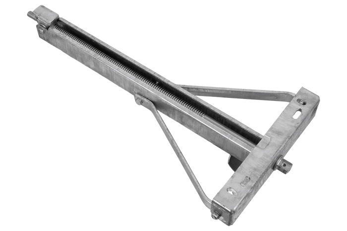 Stabilizator de colț extensibil KNOTT 6X1197.007 pentru remorcă 1100kg 498mm