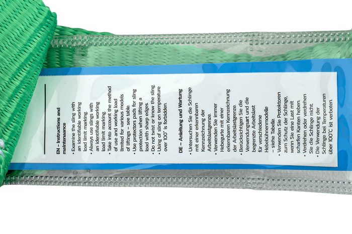 Curea de macara HEFFA 5m/60mm/2t cu bucle
