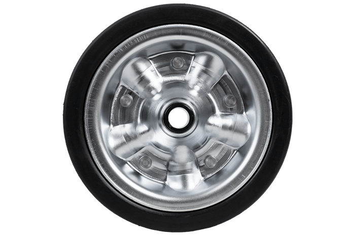 Roată de rezervă pentru roata jockey KNOTT 405725.001 din cauciuc solid 225x65mm