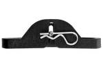 Set de patru plăcuțe de susținere pentru stabilizator de remorcă KNOTT 18x14x4,5cm