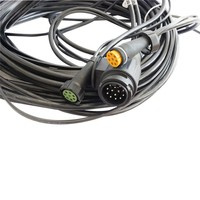 Instalatie electrica MANTES, cablaj remorca, 10 m, mufa 13 PIN, baionete 2x 8 PIN