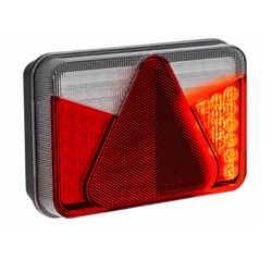 Lampă spate ASPÖCK MULTILED V cu baionetă, 8PIN, 5 funcții, stânga