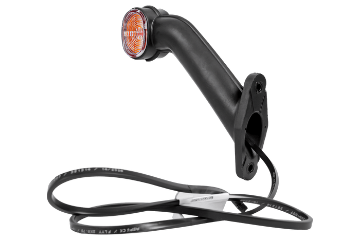 Lampe de poziție stânga+dreapta ASPÖCK SUPERPOINT II pe braț de cauciuc cu cablu lateral
