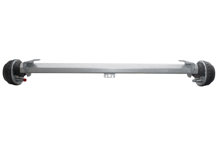 Axa franata AL-KO COMPACT pentru remorca / remorca 1000kg 1220mm 1780mm 4x100