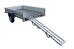 Rampă pliabilă UNITRAILER ALR002 din aluminiu pentru remorcă 221 cm 340 kg cu centură