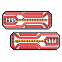 Cablu LED TruckLED L1949+L1950 pentru stopuri, 0,45 m, 6 funcții, stânga+dreapta