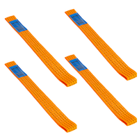 Set de patru hamuri de transport pentru remorcă UNITRAILER 0,5m/50mm/4t portocaliu